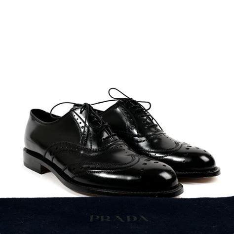 prada patent leather brogue oxfords|farfetch Prada shoes.